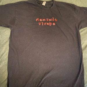 Memento Vivere Skull Art T-Shirt